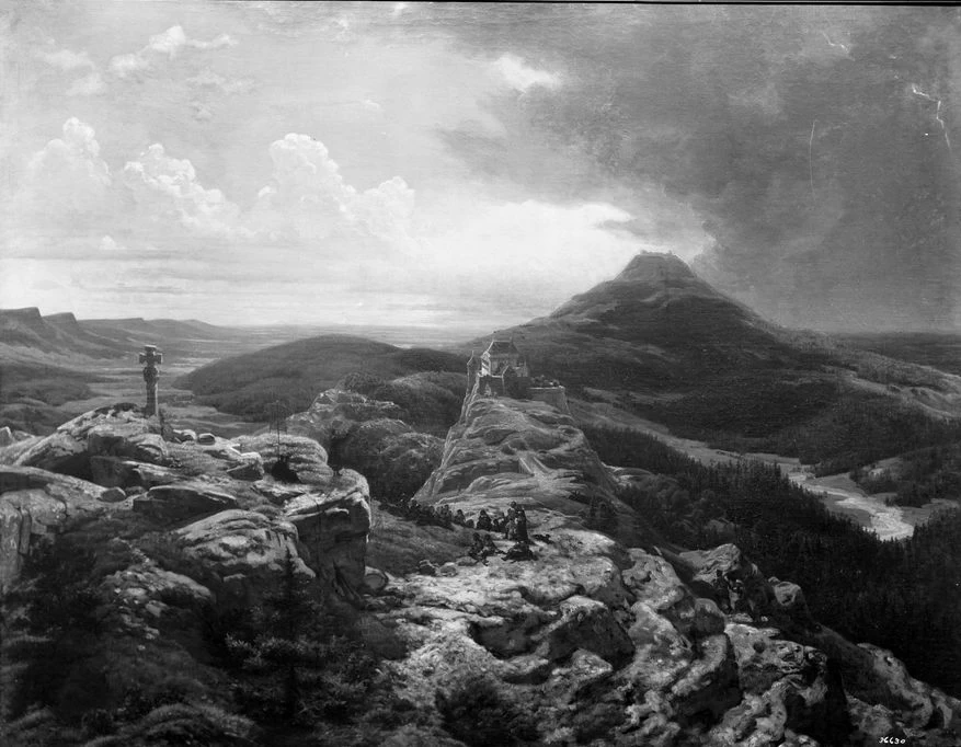 Castello di Hohenstaufen e Hohenrechberg - Collezione Frick
